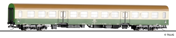 Tillig 12606 - TT - Personenwagen 2. Kl. Bmhe, DR, Ep. IV
